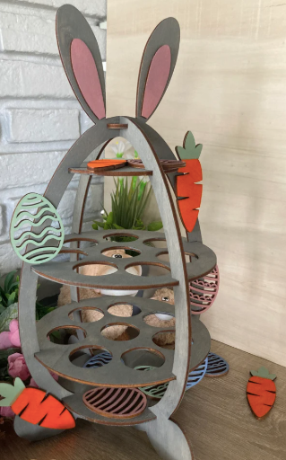 Porta huevos de Pascua - Conejito