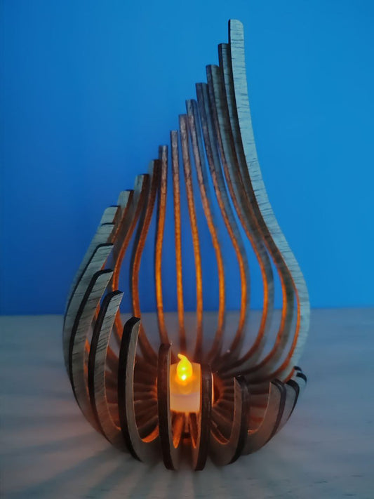 Lámpara para vela