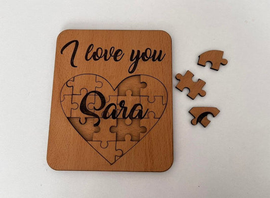 Puzzle "Te quiero"